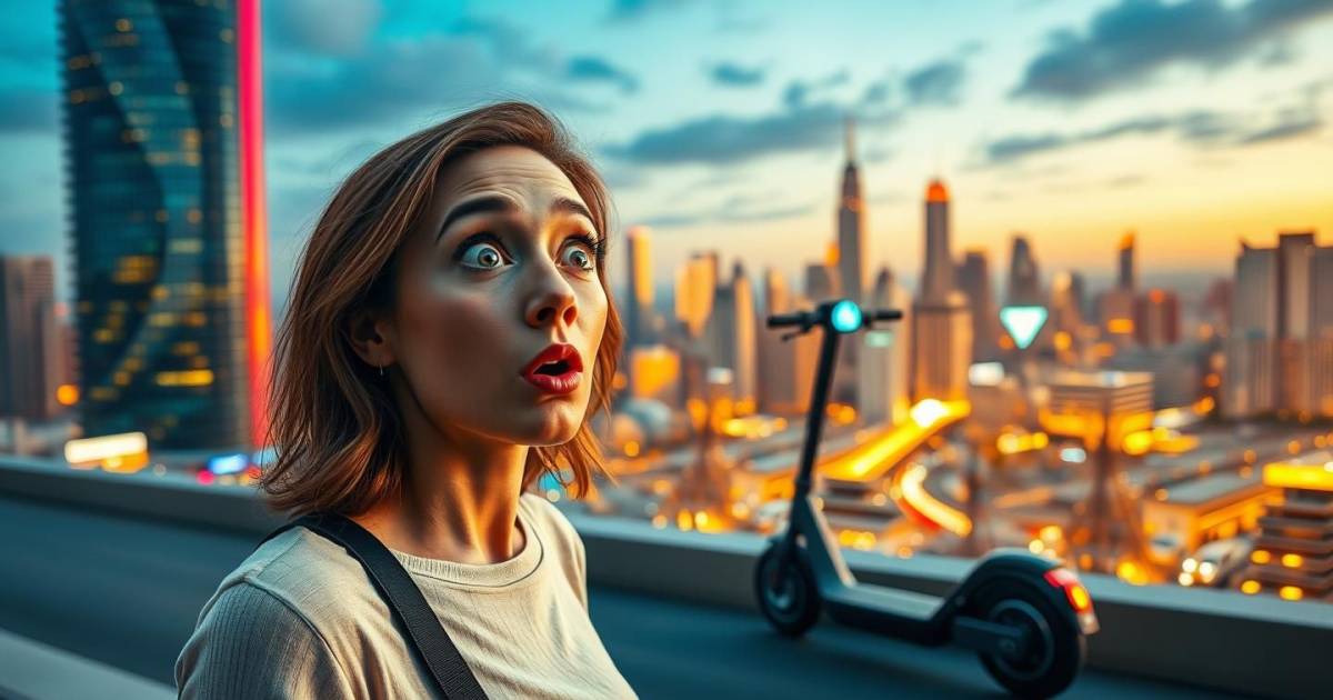 ALERTE : Cette nouvelle trottinette révolutionnaire défie toutes les lois de la physique et rend la voiture OBSOLÈTE en 2025 !