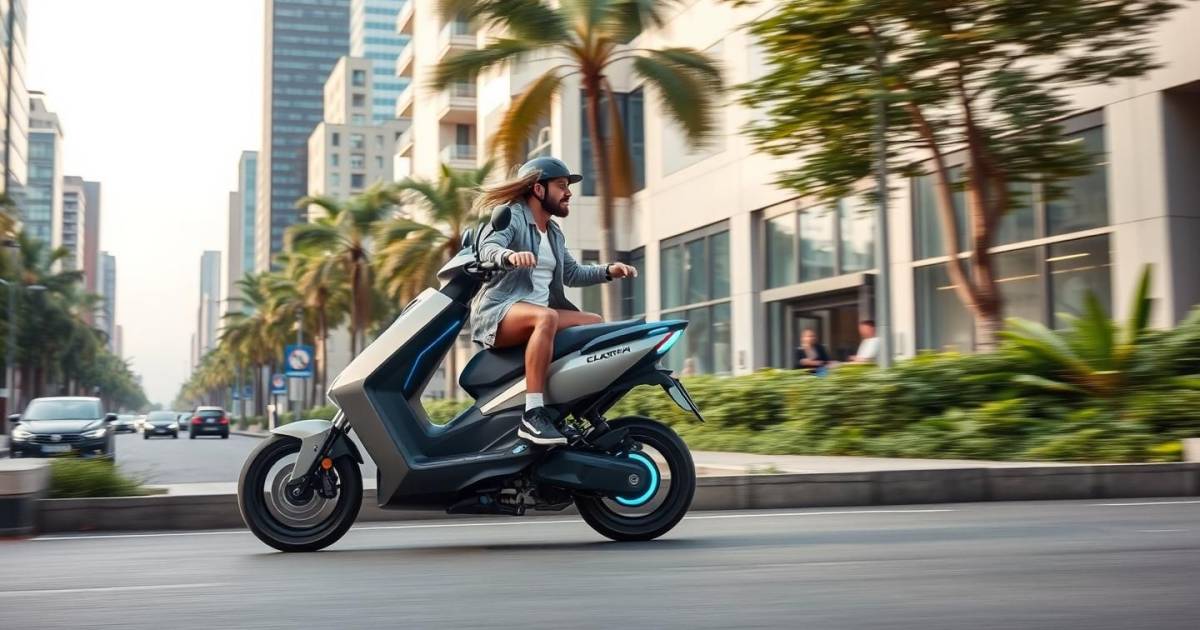 Exclusif : La nouvelle trottinette électrique à hydrogène révolutionne la mobilité urbaine en 2025