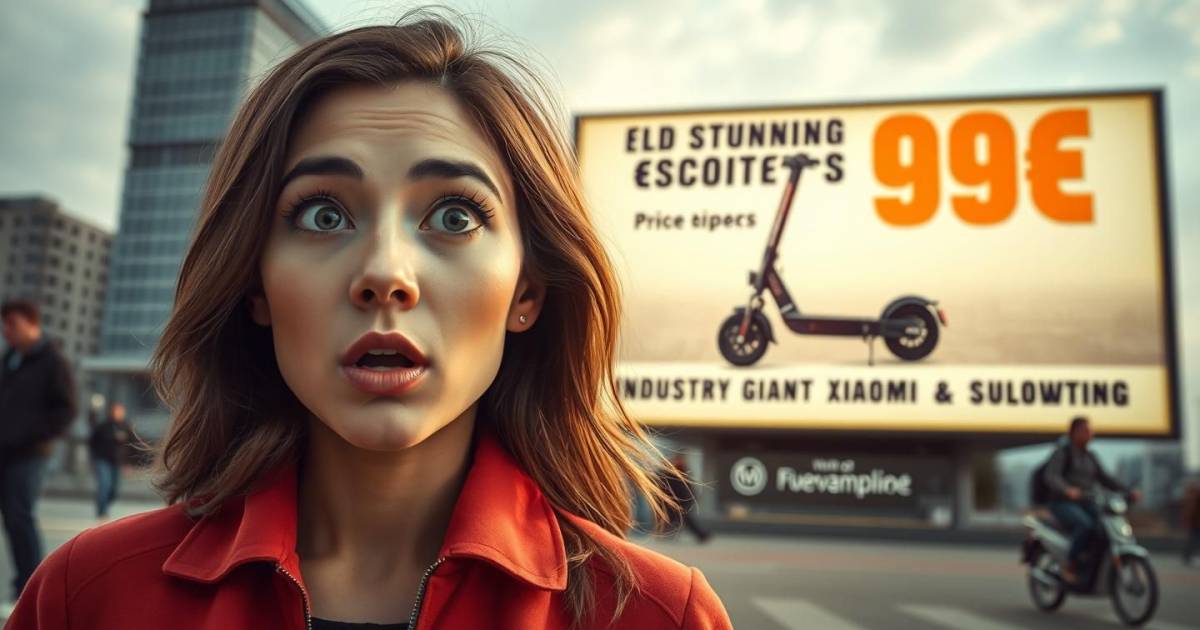 La vérité CHOQUANTE sur cette nouvelle trottinette à 99€ qui fait trembler les géants Xiaomi et Segway !