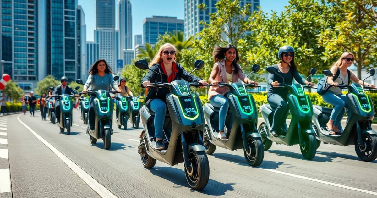 Les 10 innovations révolutionnaires des trottinettes électriques connectées en 2025