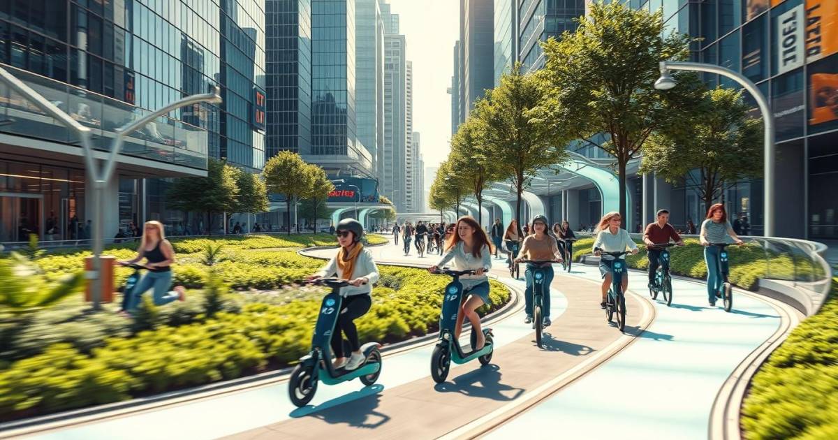 Les nouveaux couloirs de trottinettes connectées : la révolution urbaine de 2025
