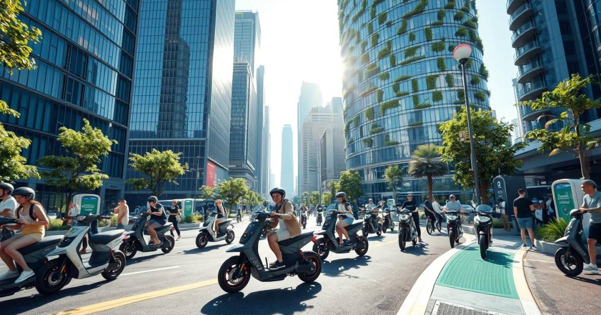 Les nouvelles trottinettes à hydrogène : La révolution de la mobilité urbaine arrive en 2026