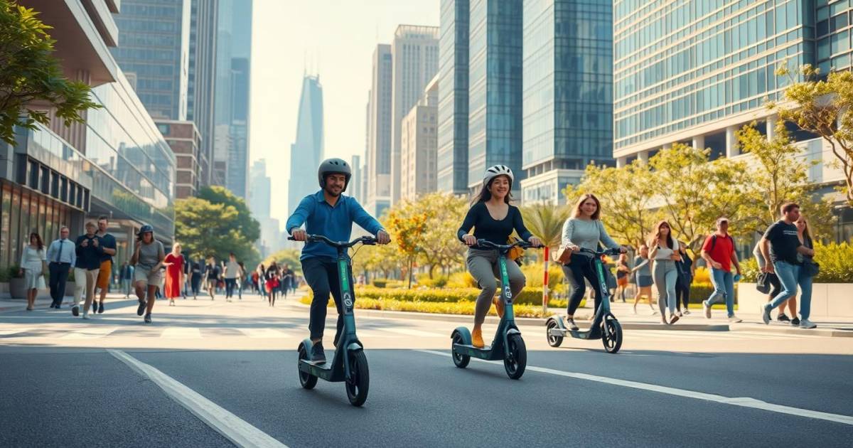 Les trottinettes connectées en 2025 : GPS intégré, pilotage automatique et recharge solaire - Le futur de la mobilité urbaine est arrivé