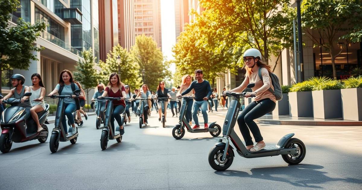 Les trottinettes électriques pliables à triple suspension : la révolution urbaine de 2025