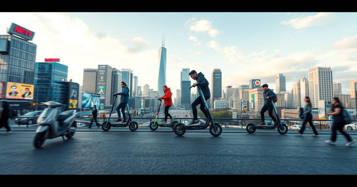 Top 10 des trottinettes anti-gravité 2025 : La révolution de la mobilité urbaine